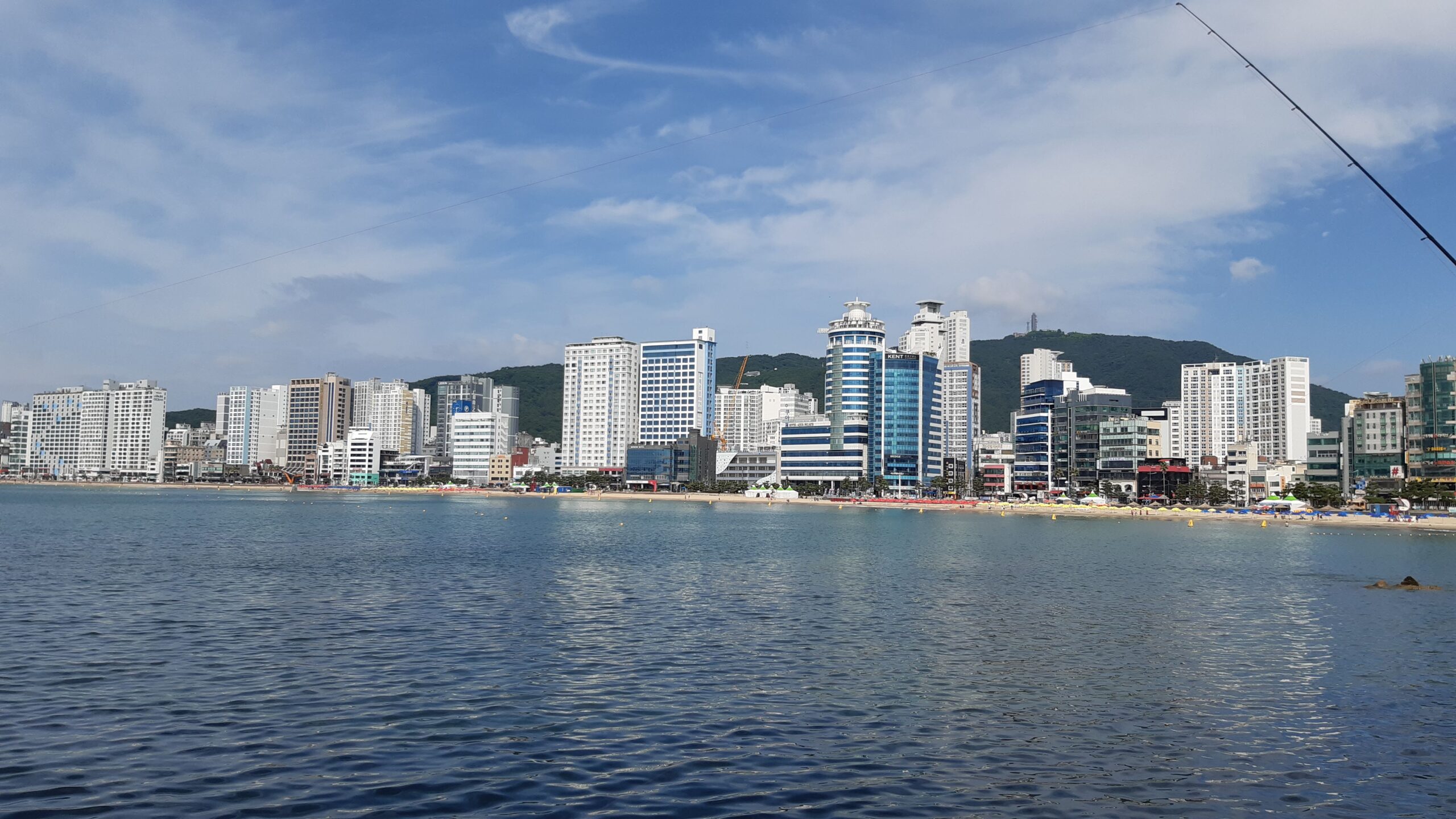 해운대 해변 전경 – 고구려 ZEUS룸 근처 위치 이미지
